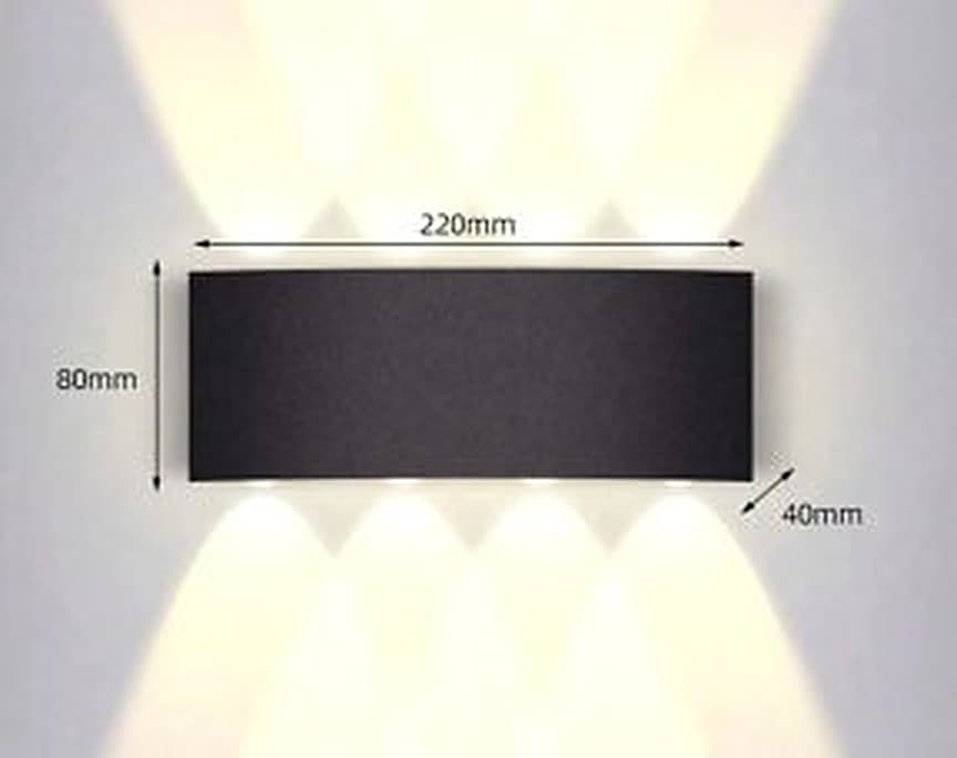 Foco Interior Negro 4 Luces
