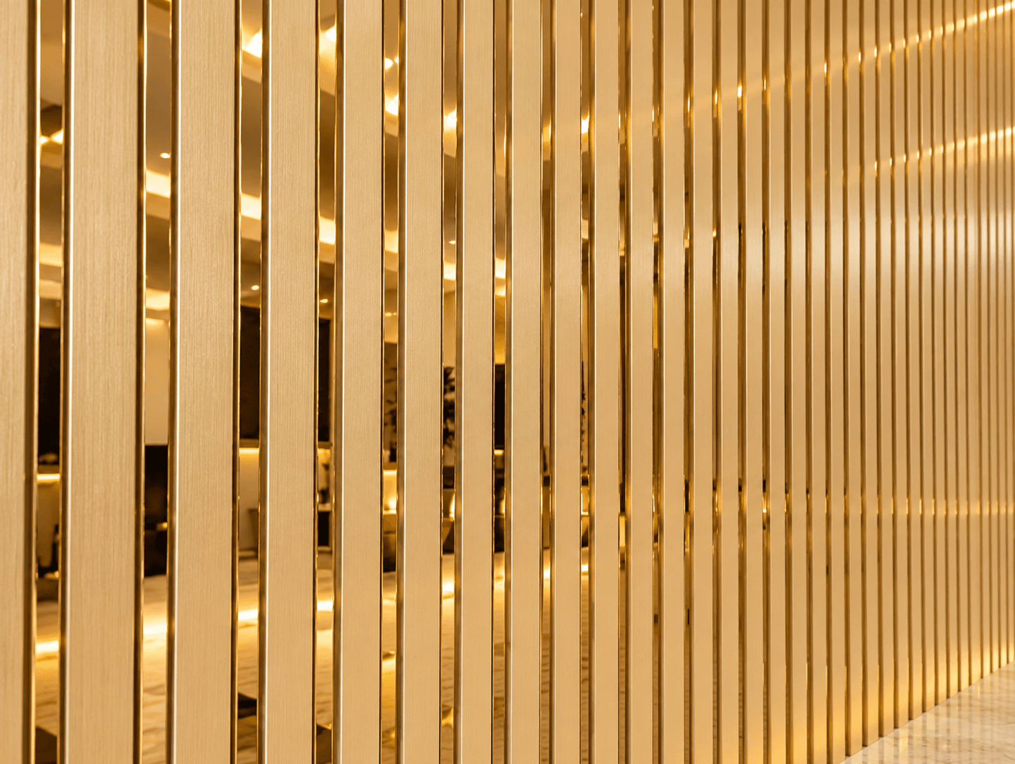 Palilleria pvc espejo oro