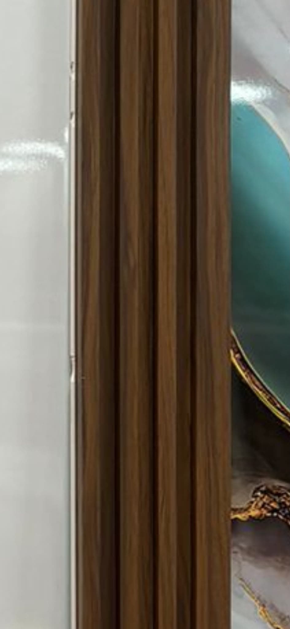 PALILLERIA MADERA OSCURA PVC